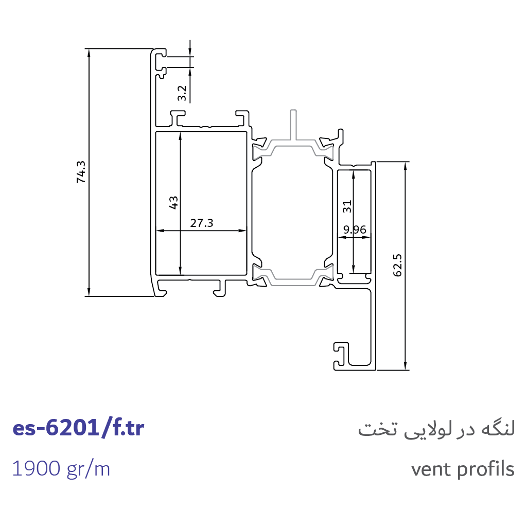 5- vent profiles